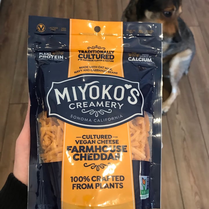 photo of Miyoko's Creamery Cultured Vegan Cheddar Cheese Shreds shared by @mallory17 on  17 Dec 2020 - review