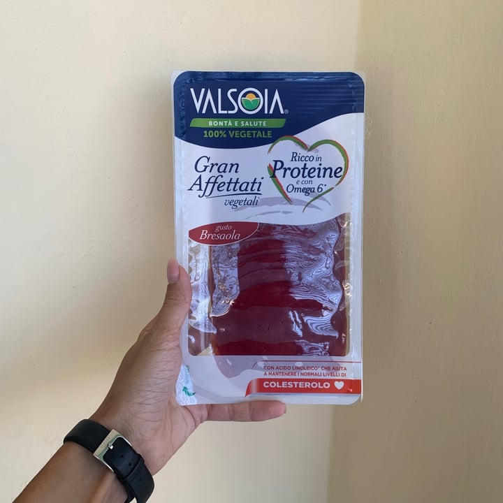 photo of Valsoia Gran Affettati Vegetali Gusto Bresaola shared by @debbii on  29 Aug 2021 - review