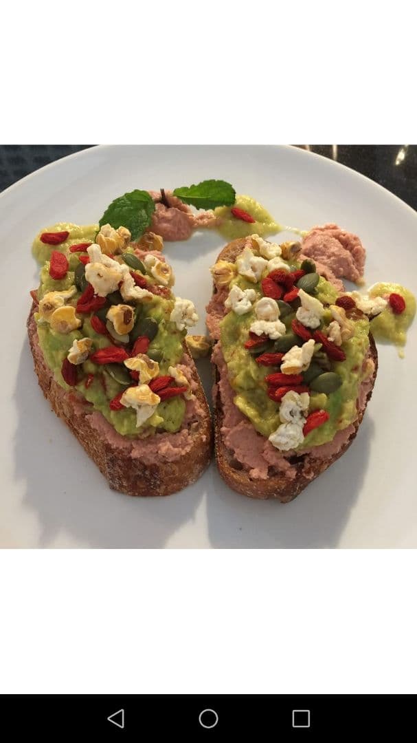 Photo of the dish “Hummus Toast”