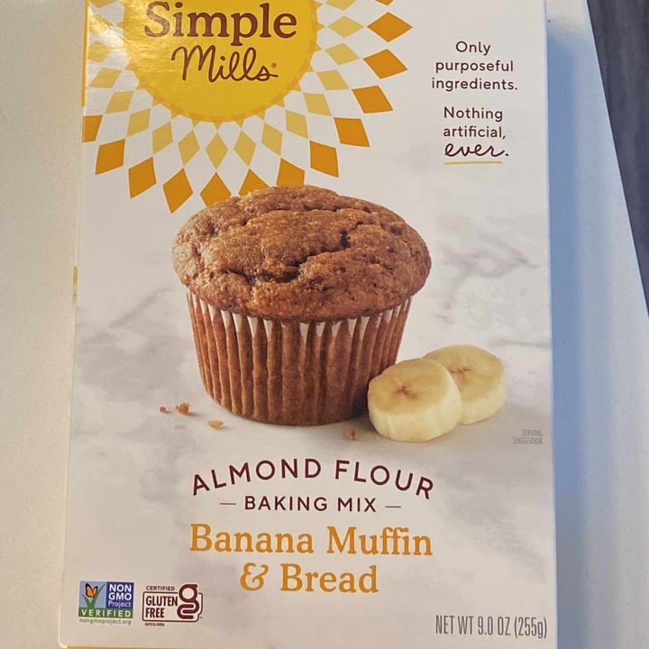 review photo of Simple Mills Almond Flour baking mix Banana muffin e bread shared by @pintocarolineluc on 08 Oct 2022 - review