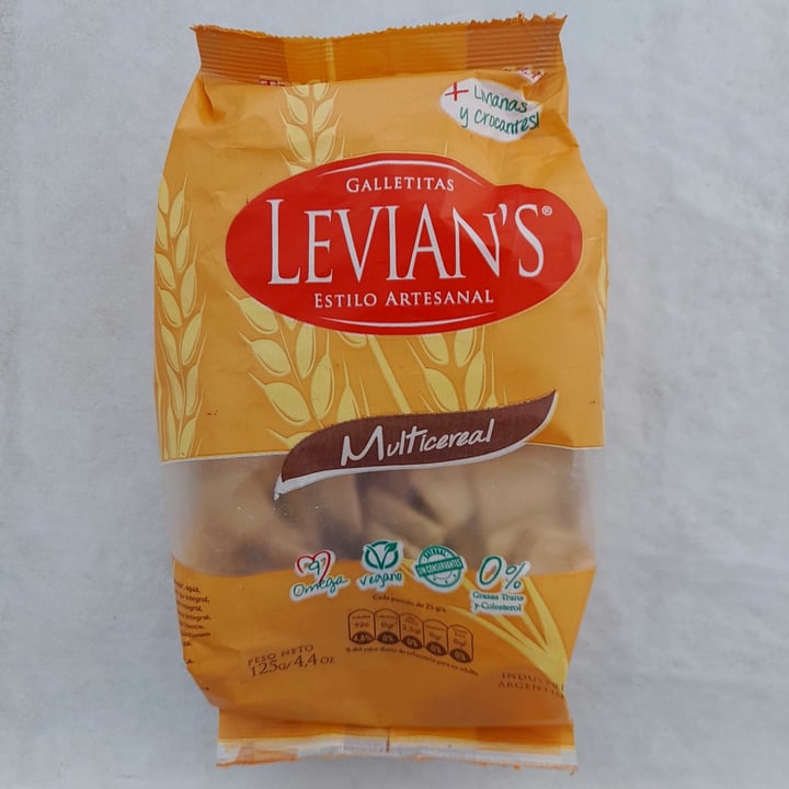 photo of Levian's Crackers multicereal shared by @caaarocs on  13 Jan 2022 - review