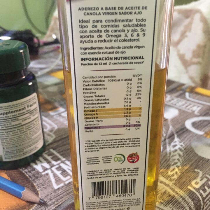 photo of Krol Aceite Krol De Canola y Ajo shared by @soodeux on  03 Mar 2021 - review