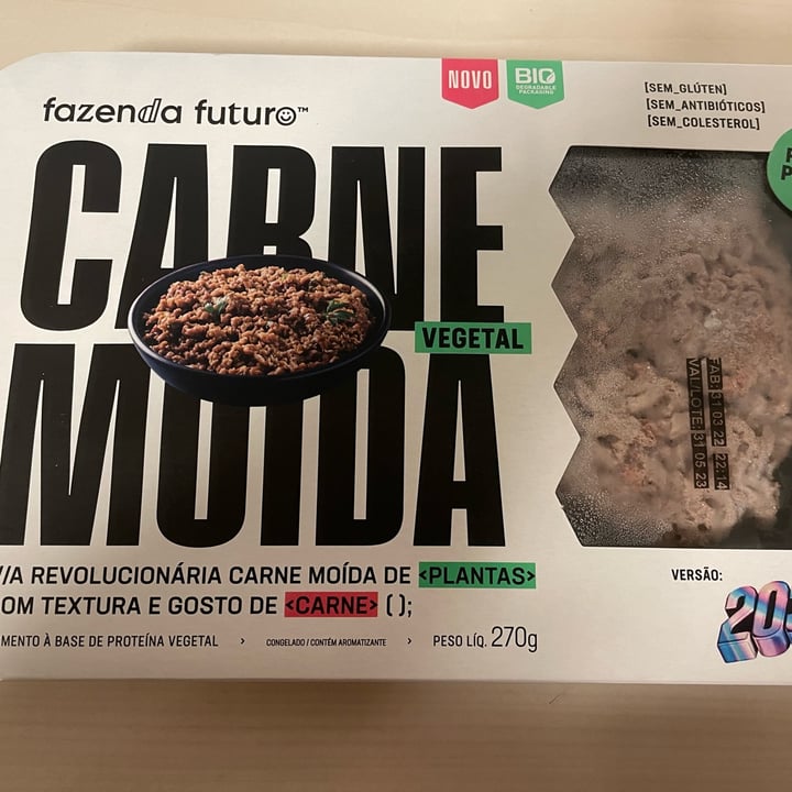 photo of Fazenda Futuro - Future Farm Carne Moída shared by @rhh on  14 Jul 2022 - review