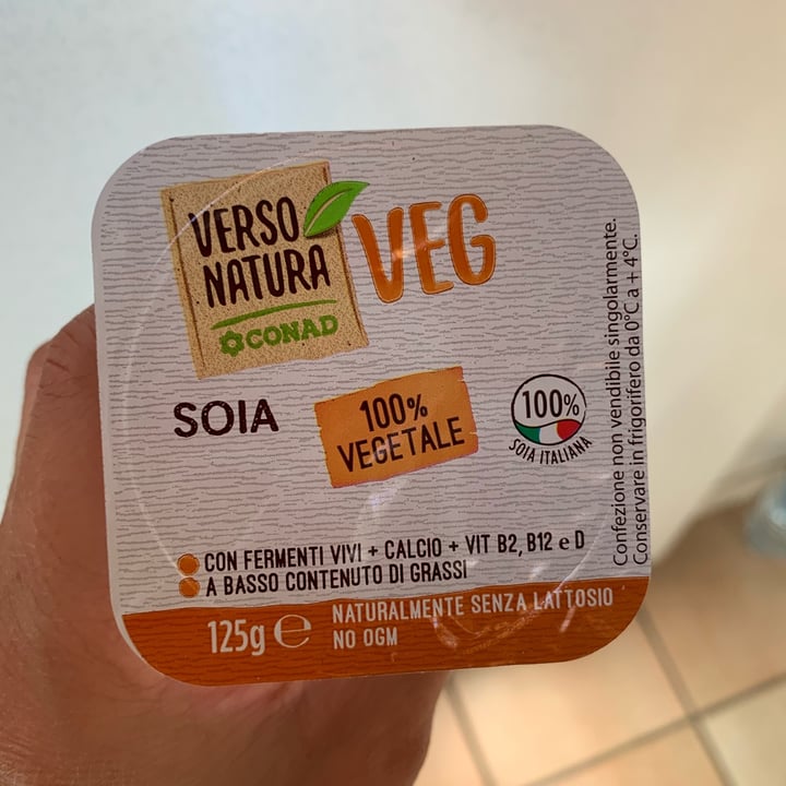 photo of Conad Yogurt bianco di Soia shared by @cieffe18 on  22 Sep 2022 - review