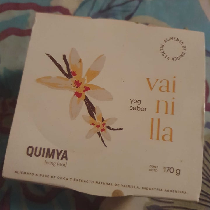 photo of Quimya Yogurt de Vainilla shared by @pauli-arce on  19 Aug 2020 - review