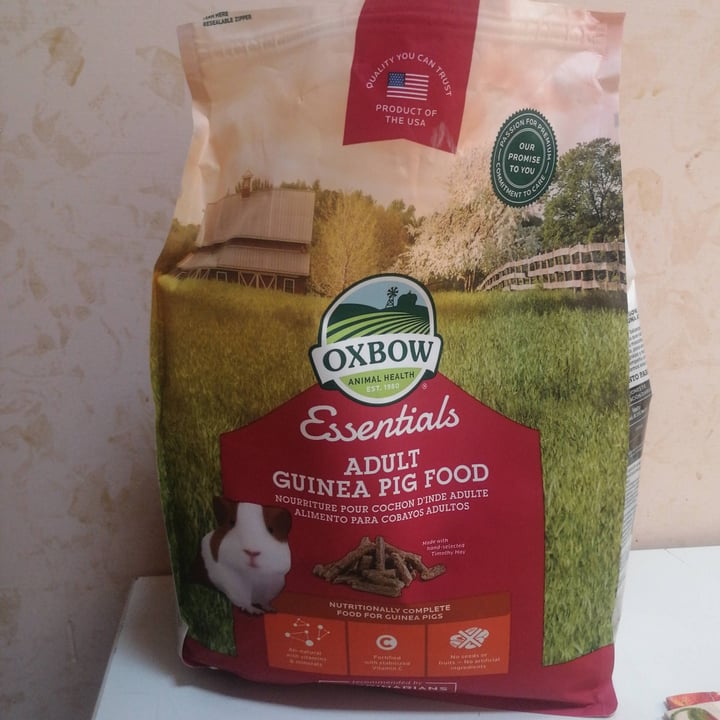 photo of Oxbow animal health Adult Guinea Pig Food shared by @cadodi on  16 Apr 2022 - review