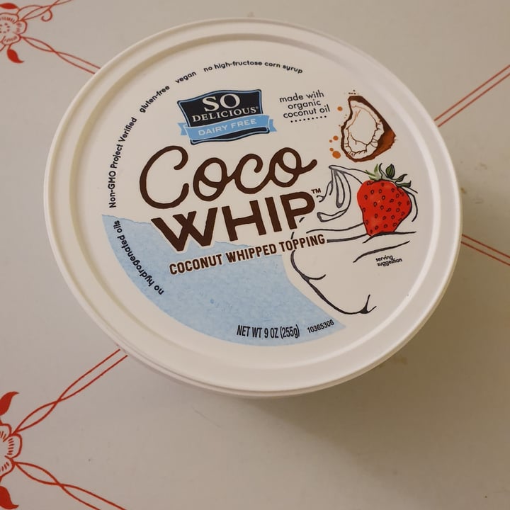 photo of So Delicious Dairy Free Coco Whip shared by @anistavrou on  26 Jan 2023 - review