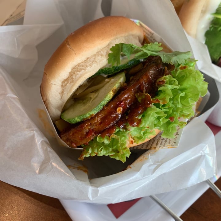 photo of VeganBurg Singapore Mala Fortune Burger shared by @likiminaj on  30 Jan 2021 - review