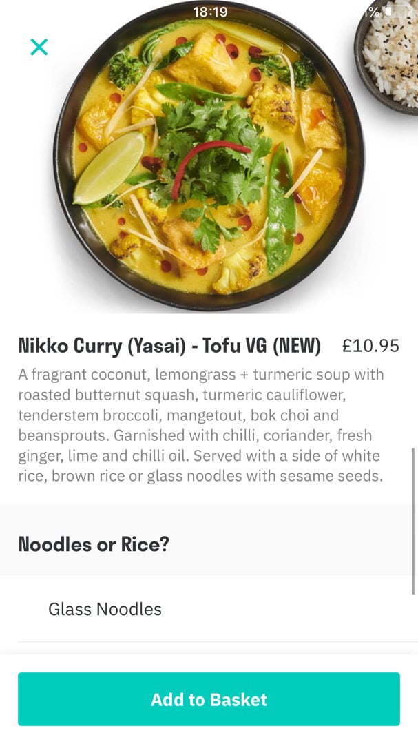 review photo of Wagamama Southampton Yasai Nikko Curry shared by @pez on 23 Oct 2019 - review