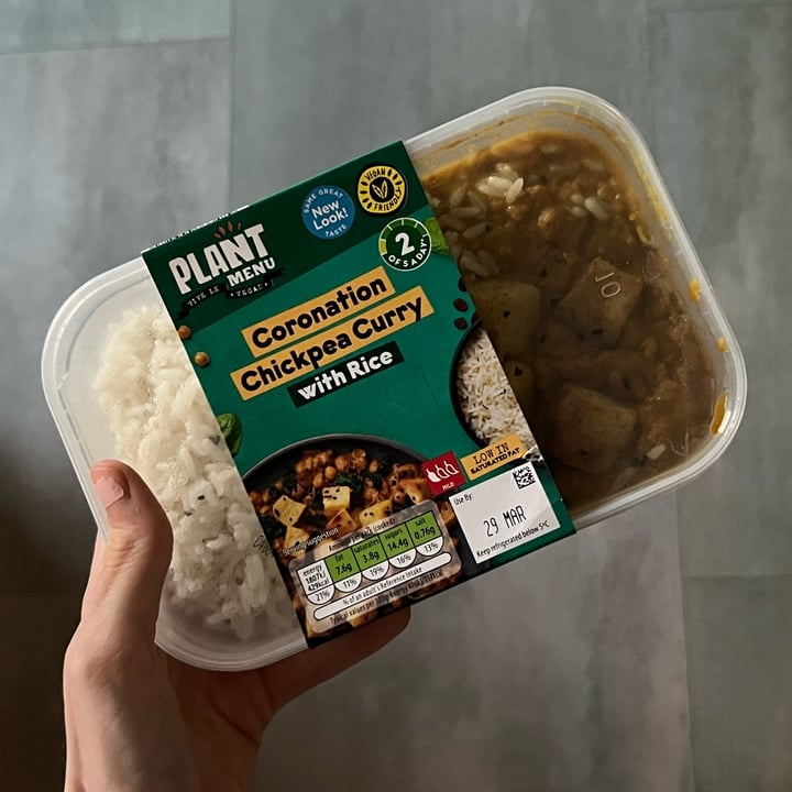 photo of ALDI Coronation Chickpea Curry shared by @rosiesargeant on  27 Mar 2022 - review