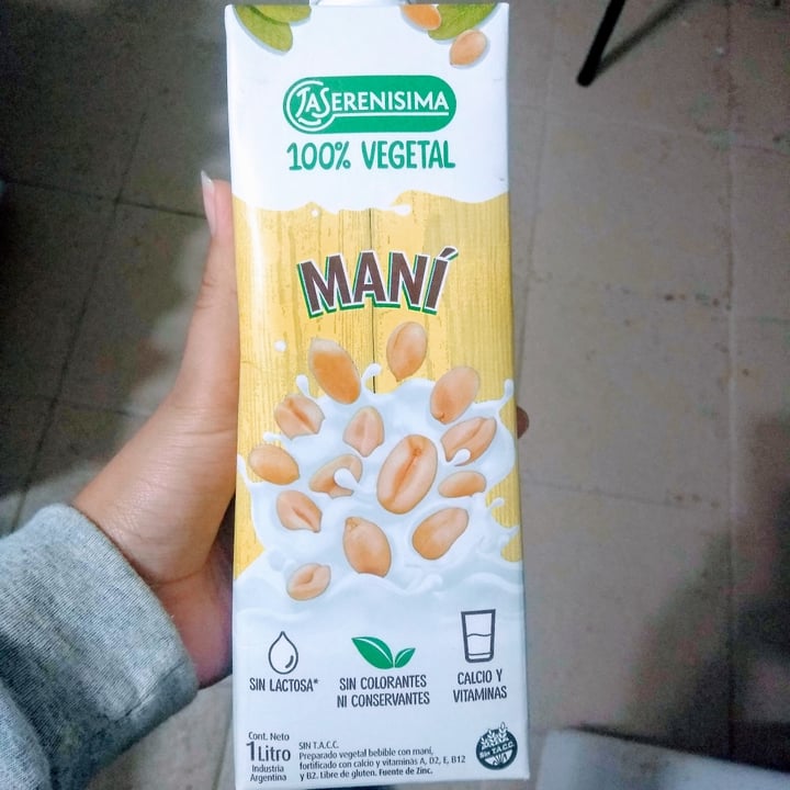 photo of La Serenísima Leche de maní shared by @motopsycho13 on  04 Nov 2021 - review
