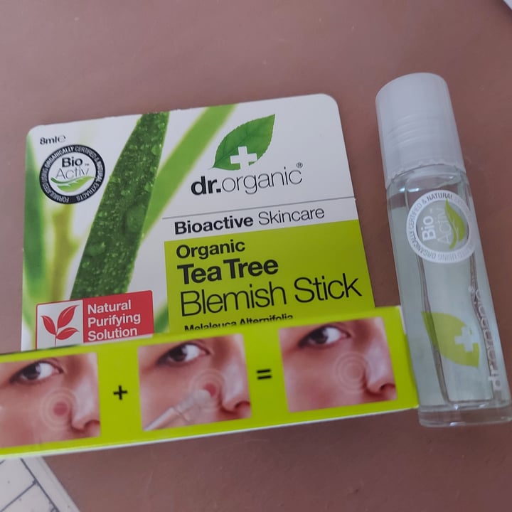 photo of dr.organic Tea tree blemish stick shared by @salerena on  20 Apr 2022 - review