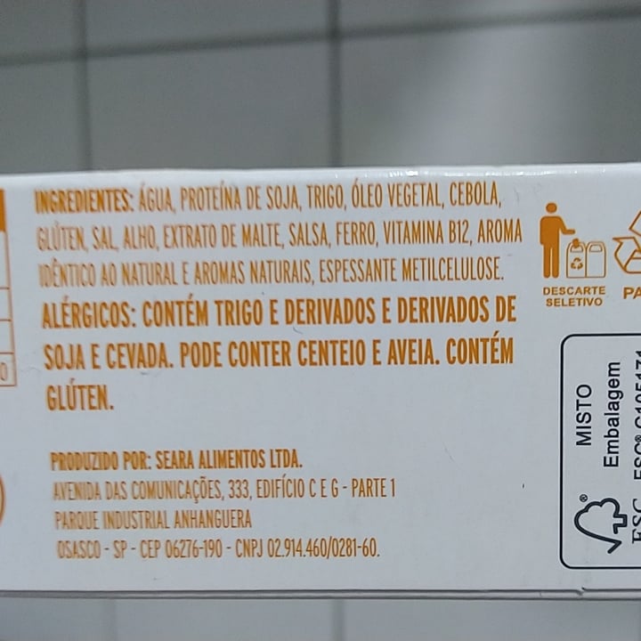 review photo of Incrível - Seara kibe shared by @deborela on 05 May 2022 - review