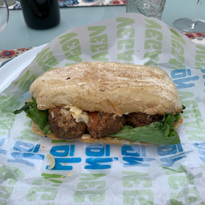 photo of Vegan On Polanco (Delivery) Chapata De Meatball shared by @cayo on  25 Oct 2021 - review