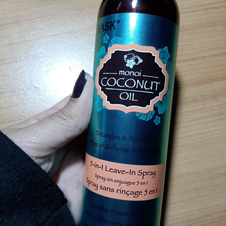 review photo of HASK Monoi coconut 5 in 1 leave in spray shared by @pepa on 21 Aug 2020 - review
