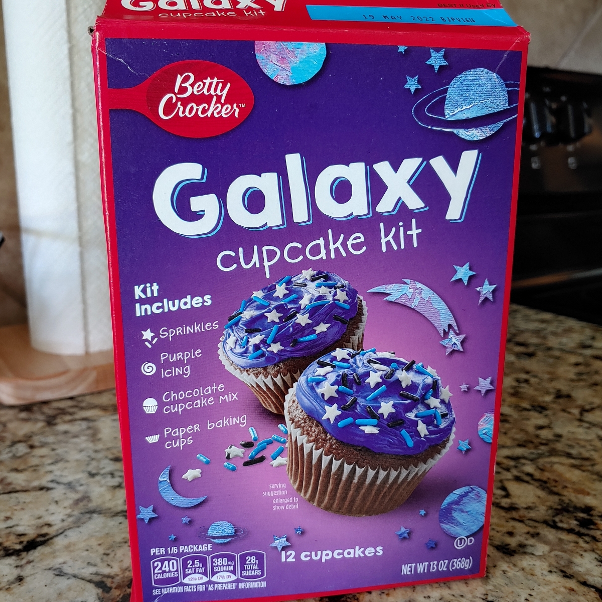 Betty Crocker Galaxy Cupcake Kit