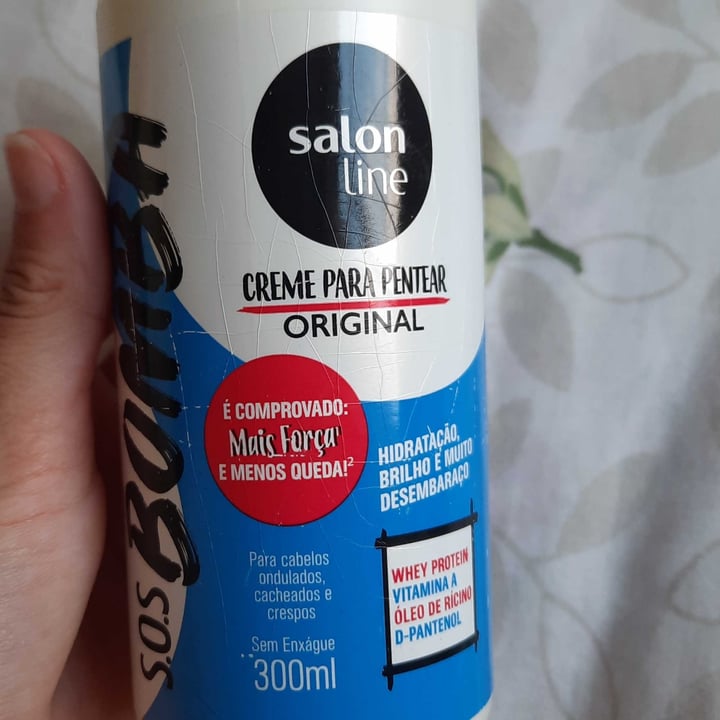 photo of Salon line Creme de pentear cachos dos sonhos shared by @luadjd on  28 Sep 2021 - review