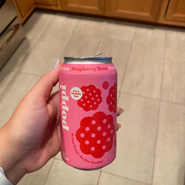 photo of Poppi Raspberry Rose Soda shared by @jennifercarney on  25 Aug 2021 - review