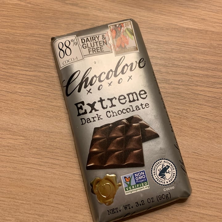 photo of Chocolove Extreme Dark Chocolate 88% shared by @rose99 on  02 May 2022 - review