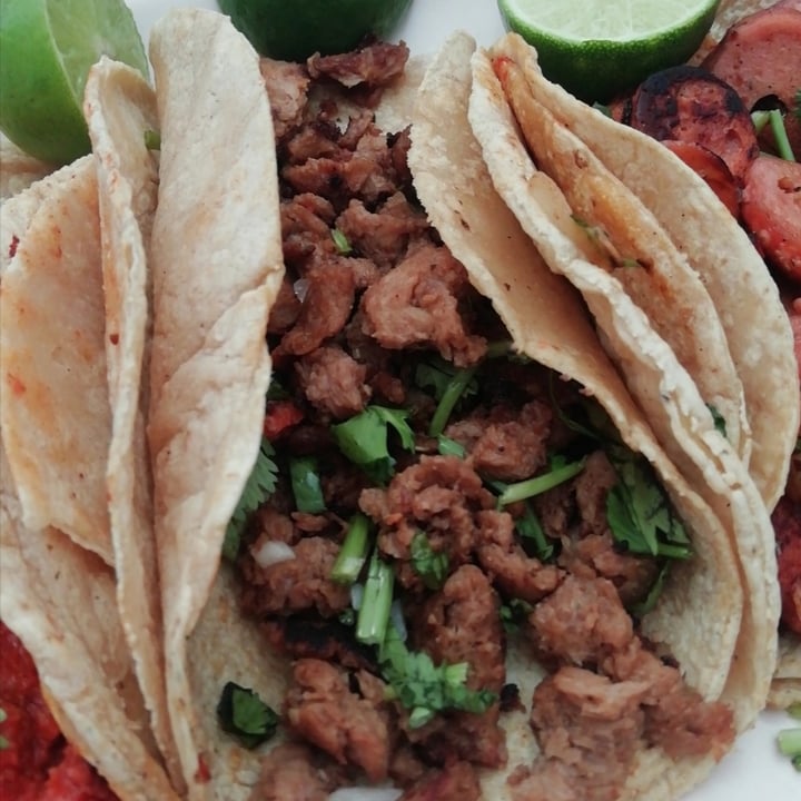 photo of Veganísimo Loncheria Vegana Taco de suadero shared by @naynaynay on  10 Sep 2021 - review