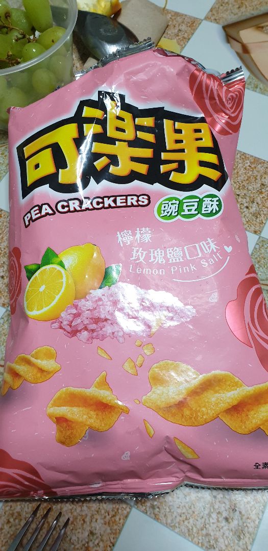 photo of Lian Hwa Foods Pea Crackers - Lemon Pink Salt shared by @ysquared on  01 Nov 2019 - review