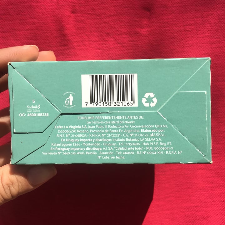review photo of La Virginia té de tilo, manzanilla y cedrón shared by @arixxj on 24 Sep 2021 - review