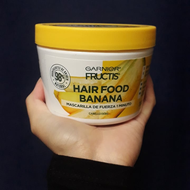 review photo of Garnier 3 in 1 Hair mask Hair Food Banana shared by @yam1 on 04 May 2021 - review