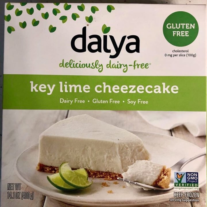 photo of Daiya Key Lime Cheezecake shared by @selene00 on  09 Aug 2019 - review