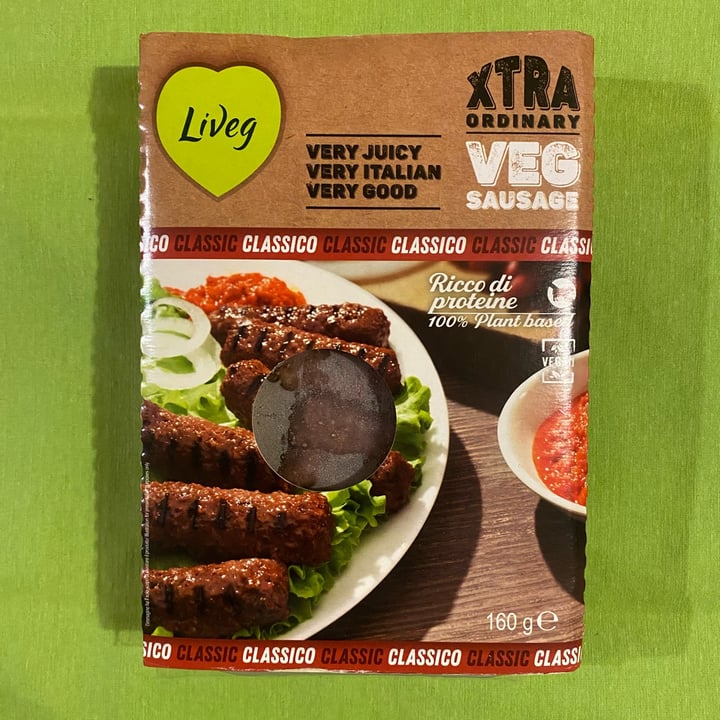 review photo of Liveg Xtra Ordinary Veg Sausage shared by @rossafeltra on 22 May 2022 - review