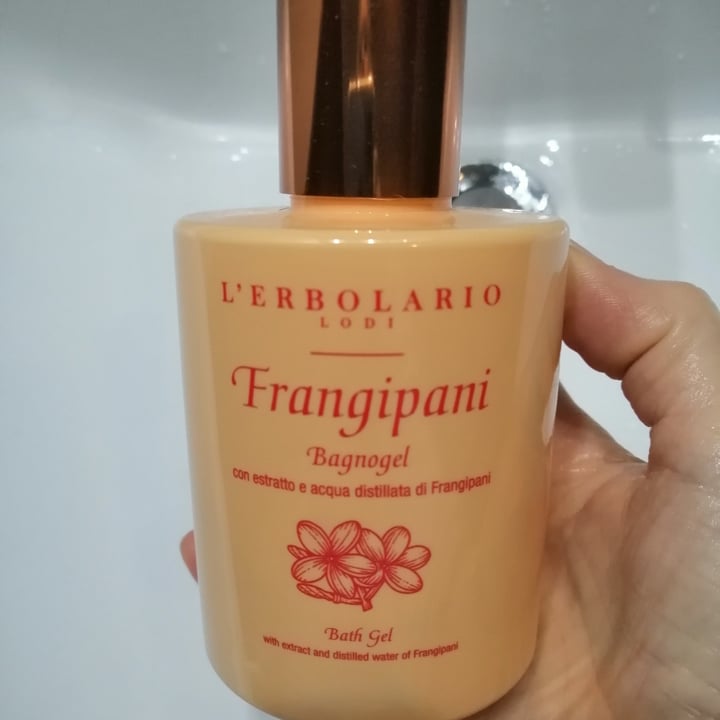 photo of L’Erbolario bagno gel frangipani shared by @lagabimas on  14 Nov 2022 - review