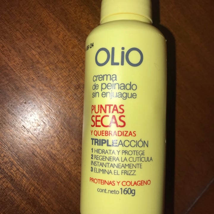 photo of olio Crema de Peinado sin enjuague shared by @tiziroco on  07 Sep 2021 - review