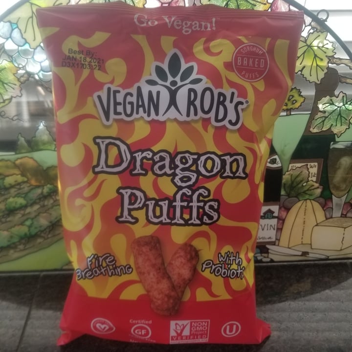 review photo of Vegan Rob's Dragon Puffs shared by @veganfoodie01 on 26 Jul 2020 - review