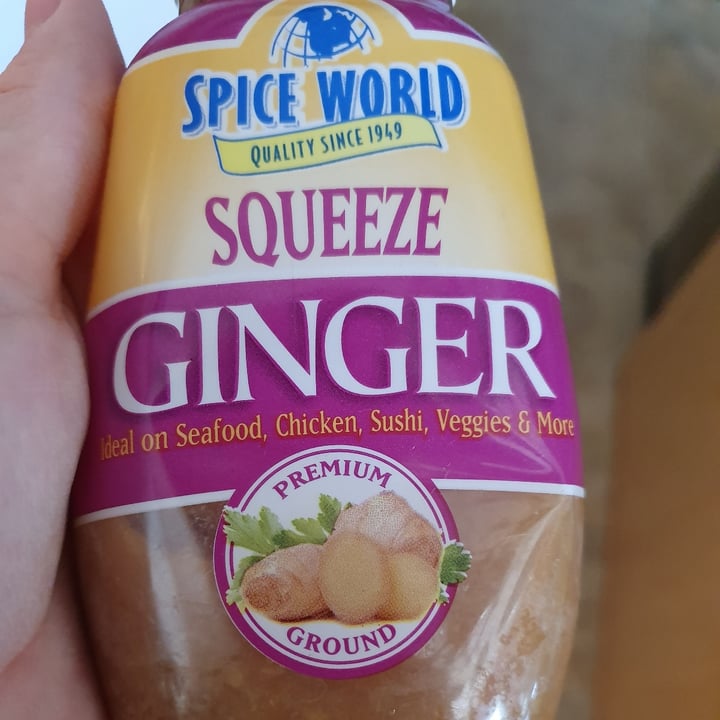 photo of Spice World Squeeze Ginger shared by @anistavrou on  01 May 2020 - review