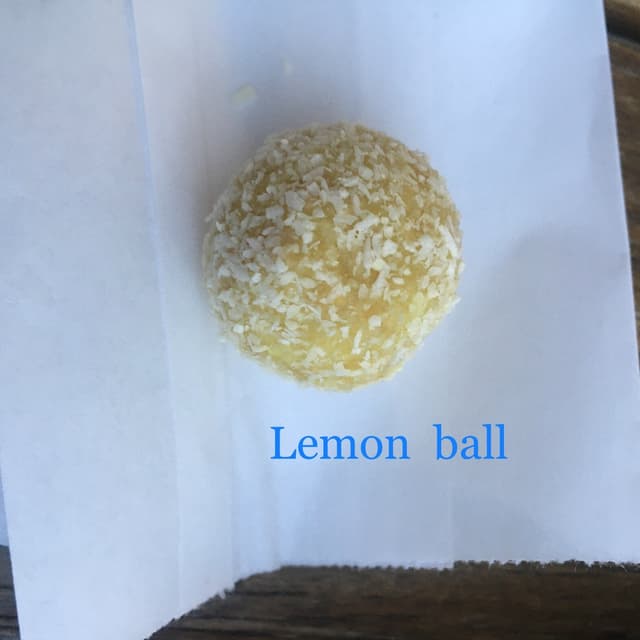 Photo of the dish “lemon ball”