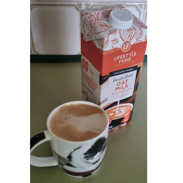 photo of Lifestyle Food Barista Blend Oat Milk shared by @gittek on  13 Aug 2022 - review