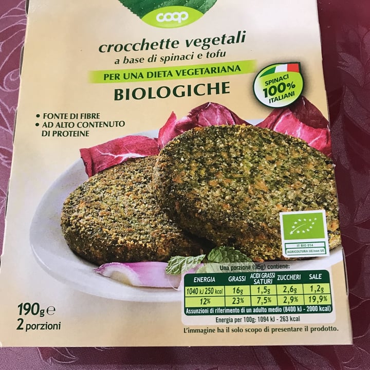 review photo of Vivi Verde Coop Crocchette vegetali shared by @cibosanoebuono on 25 Oct 2022 - review