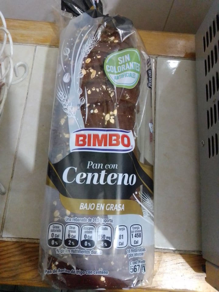 photo of Bimbo Pan De Centeno shared by @marm on  24 Dec 2019 - review