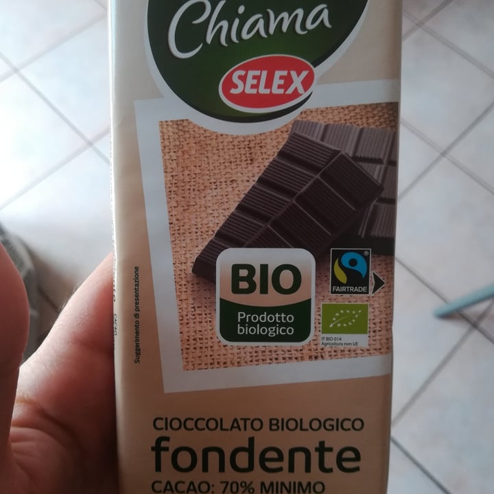 photo of Selex Cioccolato Fondente biologico 70% shared by @maribalio on  22 Apr 2021 - review