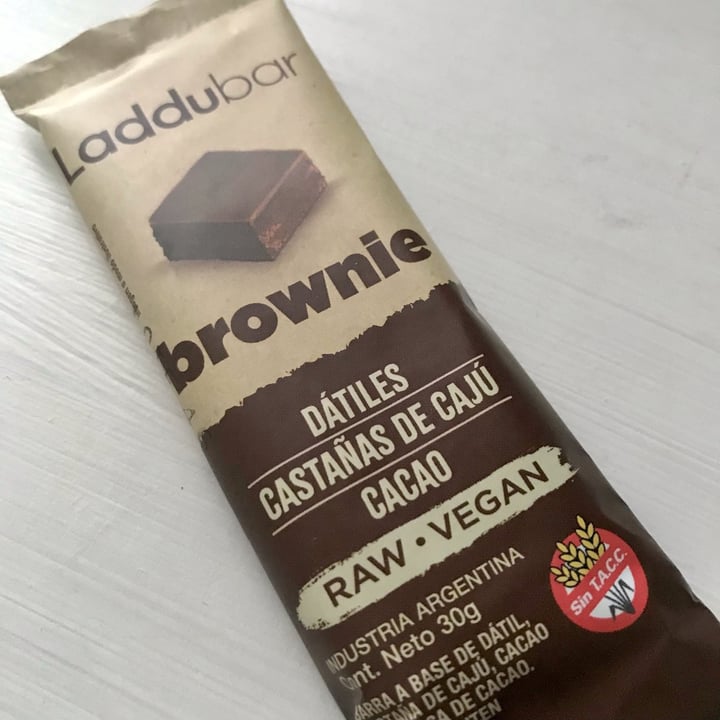 photo of Laddubar Barra sabor Brownie shared by @alexiabustamante on  26 Jan 2022 - review