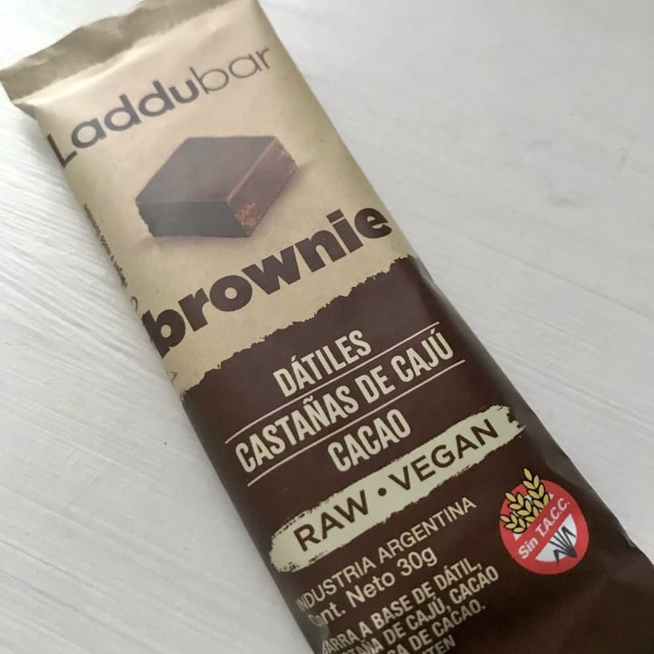 review photo of Laddubar Barra sabor Brownie shared by @alexiabustamante on 26 Jan 2022 - review