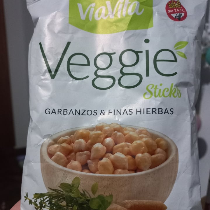 photo of ViaVita Veggie Sticks Garbanzos Y Finas Hierbas shared by @camirighetti on  12 Sep 2022 - review