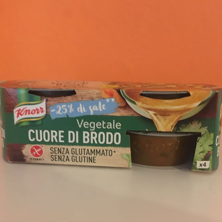 photo of Knorr Cuore Di Brodo Vegetale shared by @manumanuz on  11 Apr 2021 - review