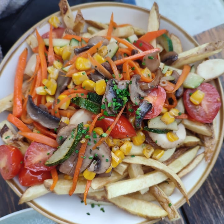 photo of Casa Lastarria Papas Fritas Vegetarianas (son veganas) shared by @fransolis on  13 Dec 2021 - review