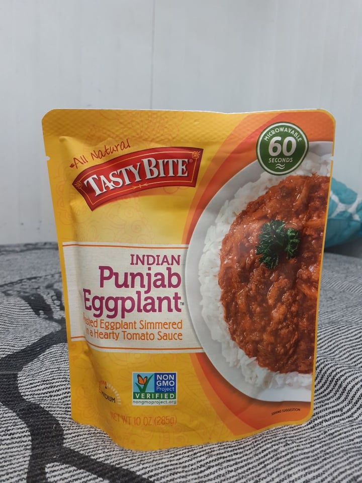 review photo of Tasty Bite Indian Punjab Eggplant shared by @savvysweetpotato on 27 Mar 2020 - review