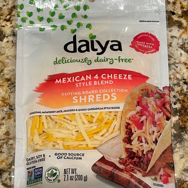 photo of Daiya Mexican style shreds shared by @jordanvalladolid on  21 Jul 2021 - review