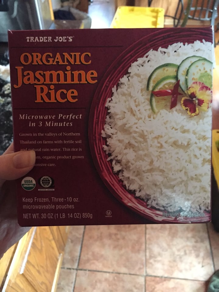 photo of Trader Joe's Organic Jasmine rice shared by @mallory17 on  27 Nov 2019 - review