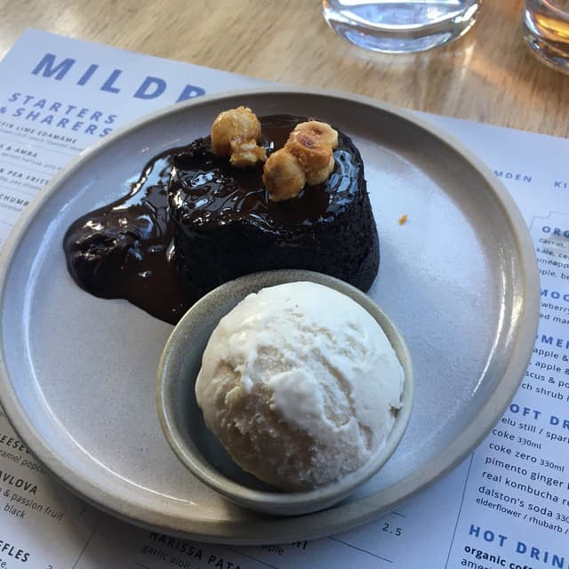 Photo of the dish “Faux-rerro fudge cake”