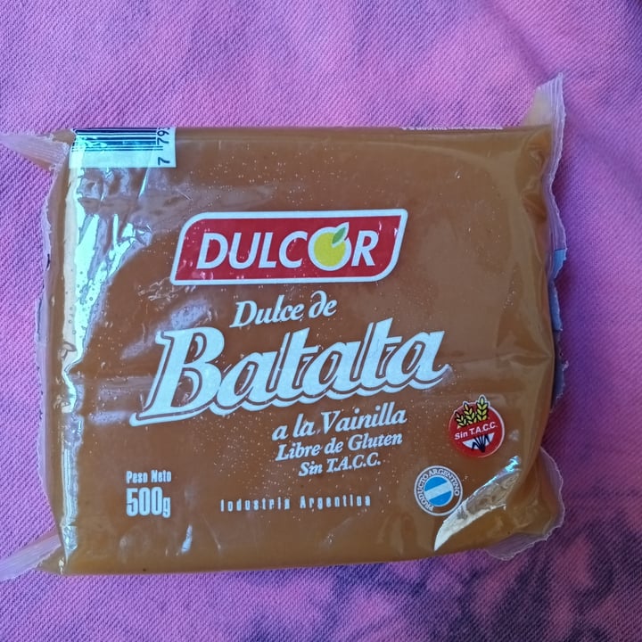 review photo of Dulcor Dulce de batata a la vainilla shared by @andyeb on 14 Mar 2021 - review