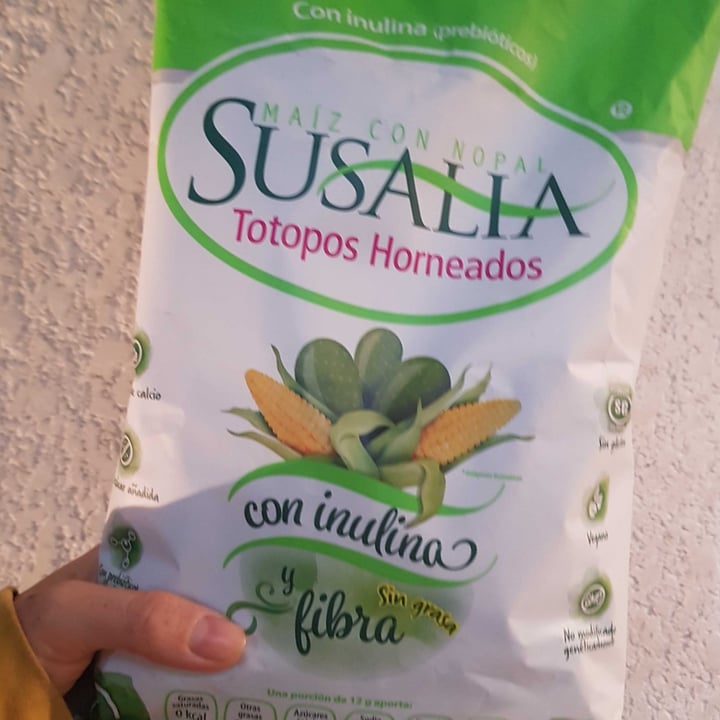 photo of Susalia Totopos Horneados con Inulina y Fibra shared by @gingerhely on  12 Jul 2020 - review