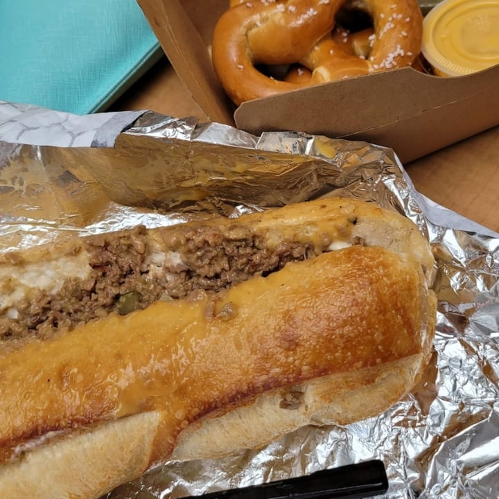photo of Monster Vegan Cheese Steak shared by @capturedbybecki on  21 May 2022 - review